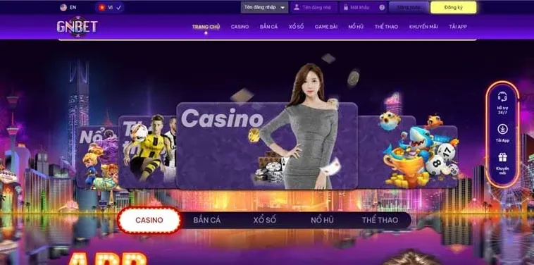 Khuyến mãi nhà cái GNBET hấp dẫn với ưu đãi nạp đầu, hoàn tiền và thưởng VIP