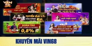 Khuyến Mãi Nhà Cái VIN68 2026 Với Chính Sách Thưởng Hấp Dẫn Cho Thành Viên