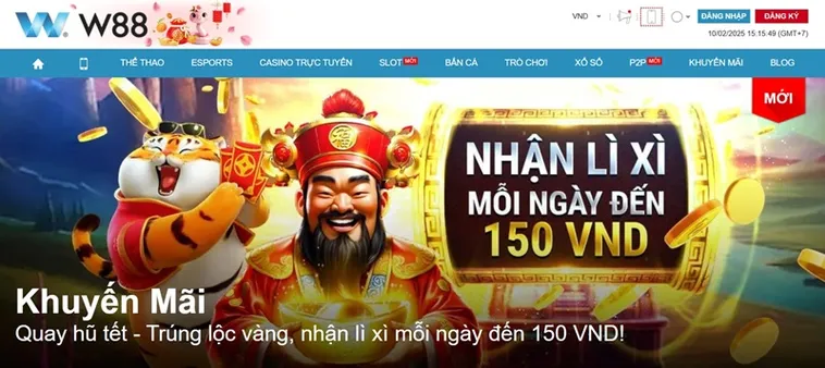 Khuyến Mãi Nhà Cái W88 Cơ Hội Nhận Thưởng Lớn Với Ưu Đãi Dành Riêng Cho Thành Viên